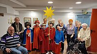 Sternsinger besuchten Altenheime und Krankenhaus