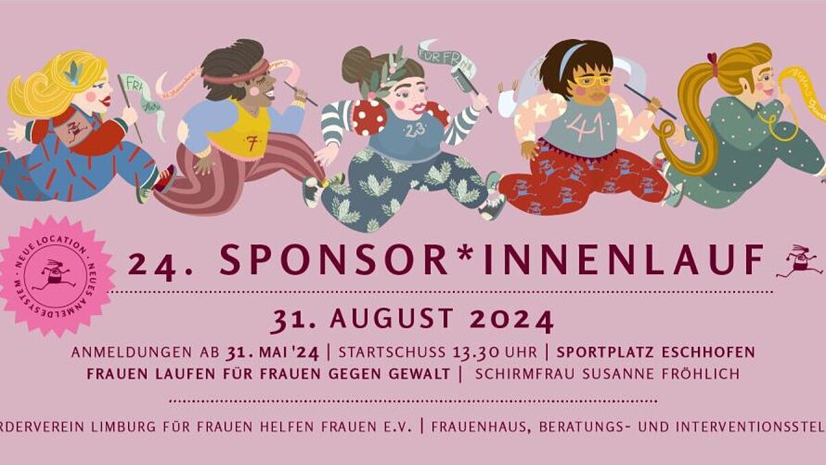 Sponsorinnen-Lauf für das Frauenhaus Limburg